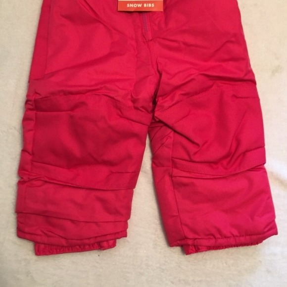 New  cat and jack pink snow pants 12m - Picture 2 of 4